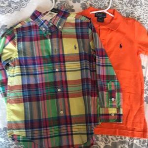 2x POLO Ralph Lauren Boy’s Shirts